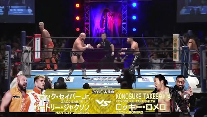 Hartley Jackson & Zack Sabre Jr. vs. Konosuke Takeshita
