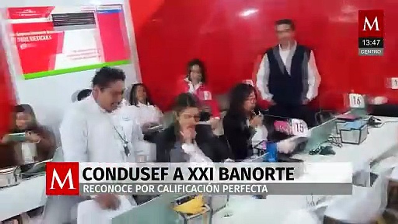 Condusef reconoce por calificación perfecta a XXI Banorte