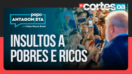 Para Lula, bandidos são os outros