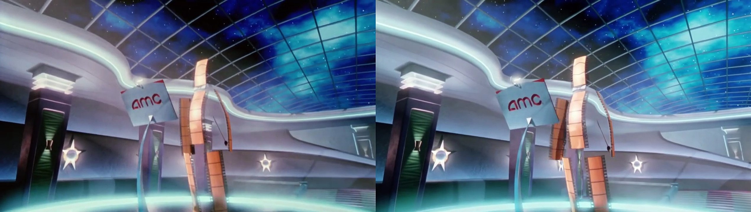AMC Feature Presentation With Clip Conducting - (unknown date) [5.1] [4K] Side By Side