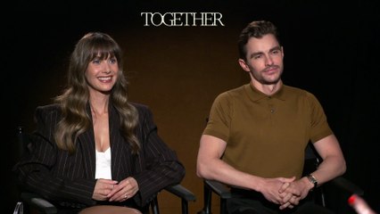 Alison Brie y Dave Franco, encantados de trabajar juntos de nuevo en la película de terror Together