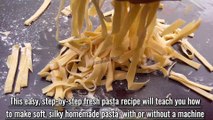 Homemade Fresh Pasta Recipe #tastemadeworld #trending #shorts #pasta #pastadough #foryou #explore