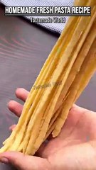 Homemade Fresh Pasta Recipe #tastemadeworld #trending #shorts #pasta #pastadough #foryou #explore