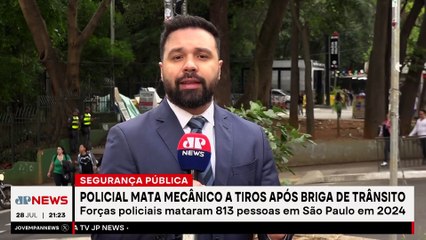 Forças policiais mataram 813 pessoas em São Paulo em 2024