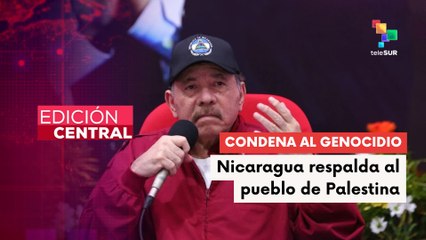 Copdte. Daniel Ortega condenó el genocidio en Palestina