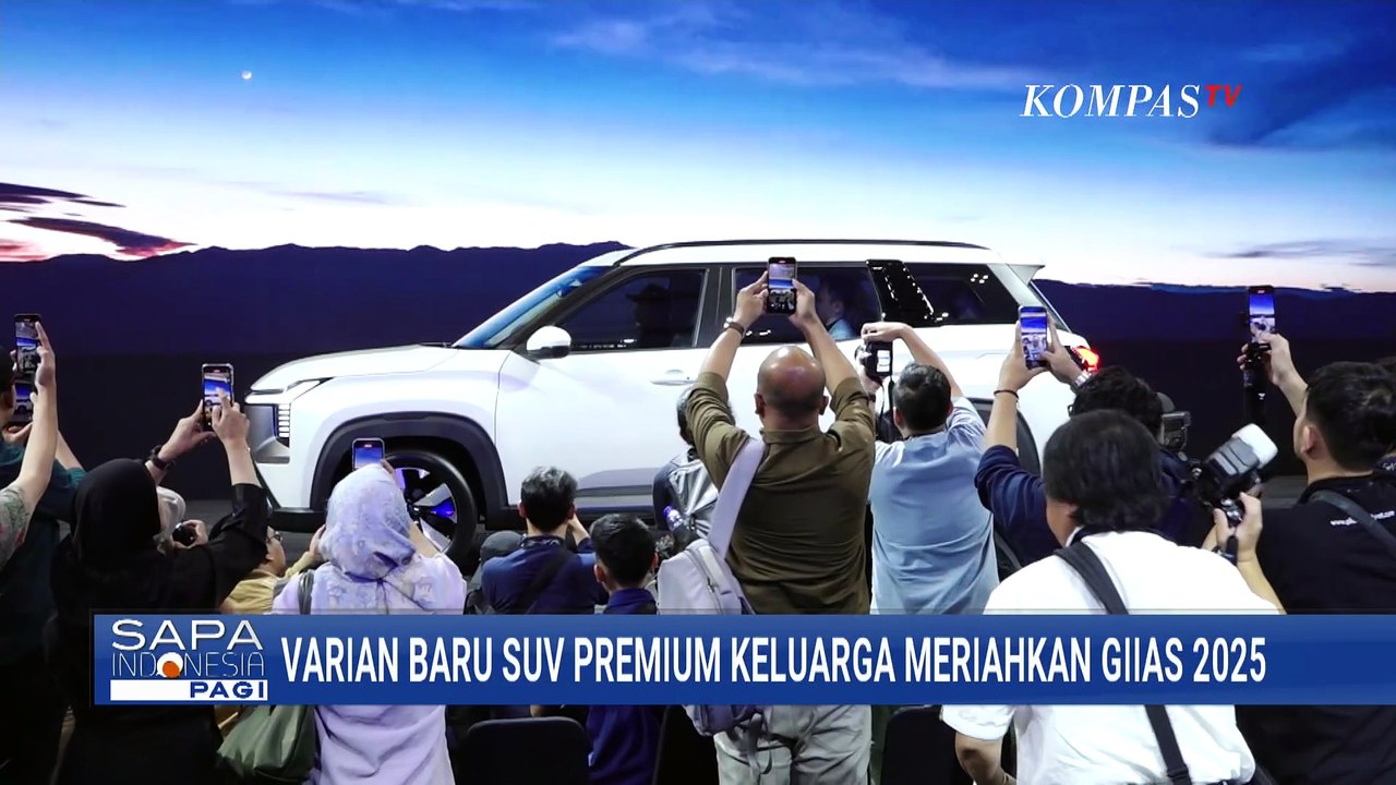 Hadir di GIIAS 2025, Mitsubishi Pamerkan Varian Baru SUV Premium Keluarga | SAPA PAGI