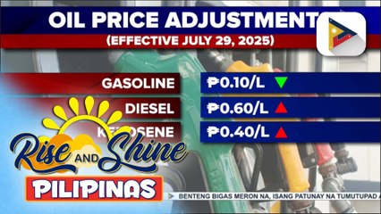 Mga kompanya ng langis, nagpatupad ng oil price adjustment ngayong araw