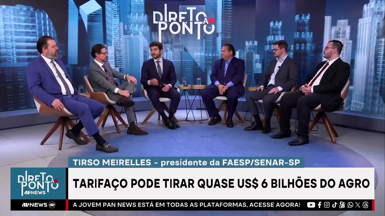 Alimentos mais baratos no Brasil? Tirso Meirelles analisa efeitos do tarifaço | DIRETO AO PONTO