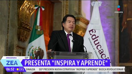 La SEP presenta la nueva estrategia "Inspira y Aprende"