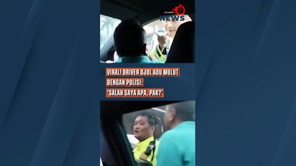"Viral! Driver Ojol Adu Mulut dengan Polisi: 'Salah Saya Apa, Pak?"