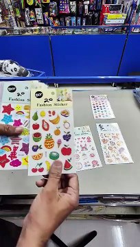 Unboxing and Review of Cartoon Puffy 3D Cute Stickers For Craft and Project