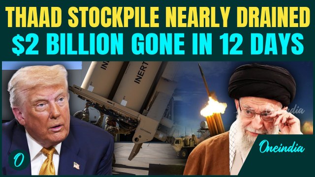 U.S Fires 150 THAAD Missiles During Iran War, Burning Through $1.9 billion in Just 12 days