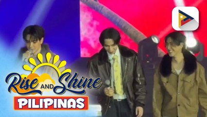 TALK BIZ | Thai BL stars na sina First, Khaotung(kaw-tongue), Joong, at Dunk, pinakilig ang fans sa kanilang fan meet sa bansa!