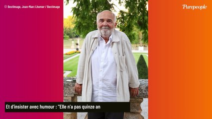 Gérard Jugnot évoque ses 30 ans de différence avec sa femme Patricia : "Elle n’a pas quinze ans non plus"
