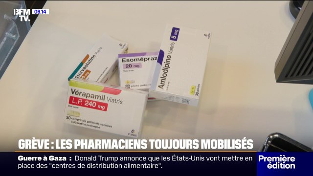Les pharmaciens toujours en grève illimitée pour protester contre la baisse de la remise sur les médicaments génériques
