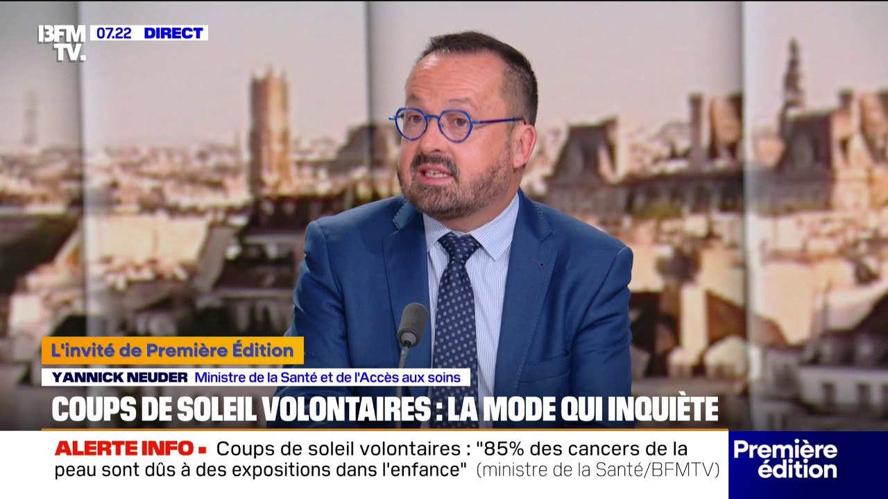 Tendance "burn-lines" sur Tiktok: "Pour quelques secondes de buzz, ces jeunes détruisent leurs cellules à vie", déclare le ministre de la Santé Yannick Neuder