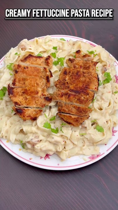 Creamy Fettuccine Pasta Recipe | Fettuccine Alfredo Recipe | Pasta Recipe | Creamy Pasta Recipe