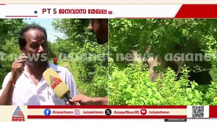 കണ്ണിന് പരിക്കേറ്റ നിലയിൽ കണ്ടെത്തിയ PT 5 കാട്ടാന വീണ്ടും ജനവാസമേഖലയിൽ