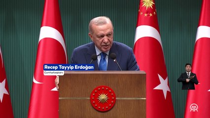 Cumhurbaşkanı Erdoğan: (Orman yangınları) 1 Haziran'dan bu yana 149 şüpheli gözaltına alındı, 38 kişi tutuklandı