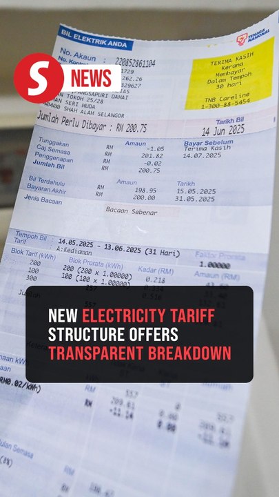 New electricity tariff structure offers transparent breakdown, says Fadillah