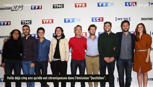 Une chroniqueuse de Quotidien issue d'une famille célèbre s'exprime sur les rumeurs de piston