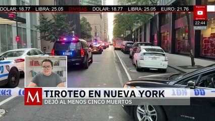 ¿Qué se sabe sobre el tiroteo en Manhattan que dejó a cinco personas sin vida?
