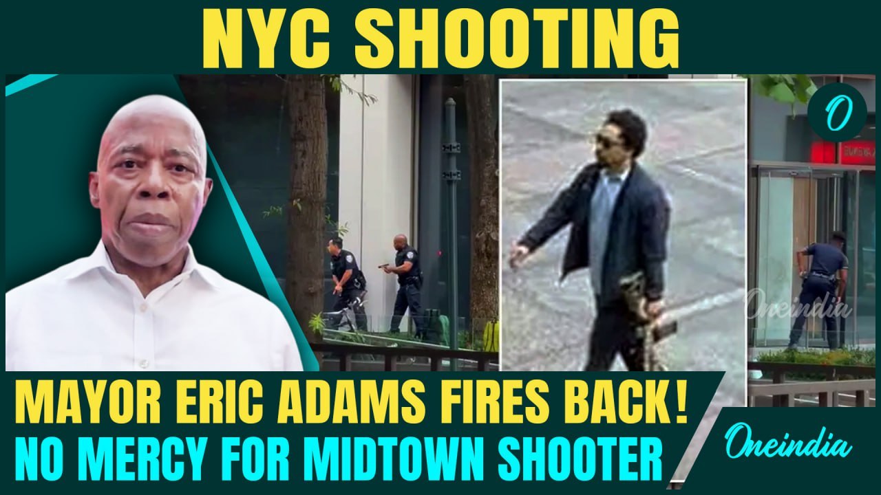 NYC Mayor Eric Adams Breaks Silence on Deadly Midtown Mass Shooting—'Despicable Attack of Terror'