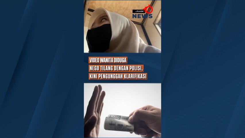 Viral Video Wanita Diduga Nego Tilang dengan Polisi, Kini Pengunggah Klarifikasi