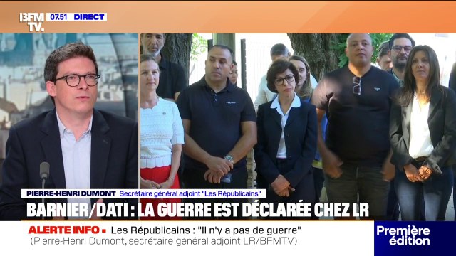 Le destin de Rachida Dati est d'être maire de Paris , déclare Pierre-Henri Dumont, secrétaire général adjoint Les Républicains