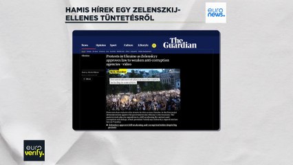 Sok téves információ terjed egy kijevi tüntetésről a közösségi médiában