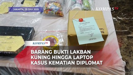 Terbaru! Penampakan Barang Bukti Lakban Kuning Kasus Kematian Diplomat Arya Daru