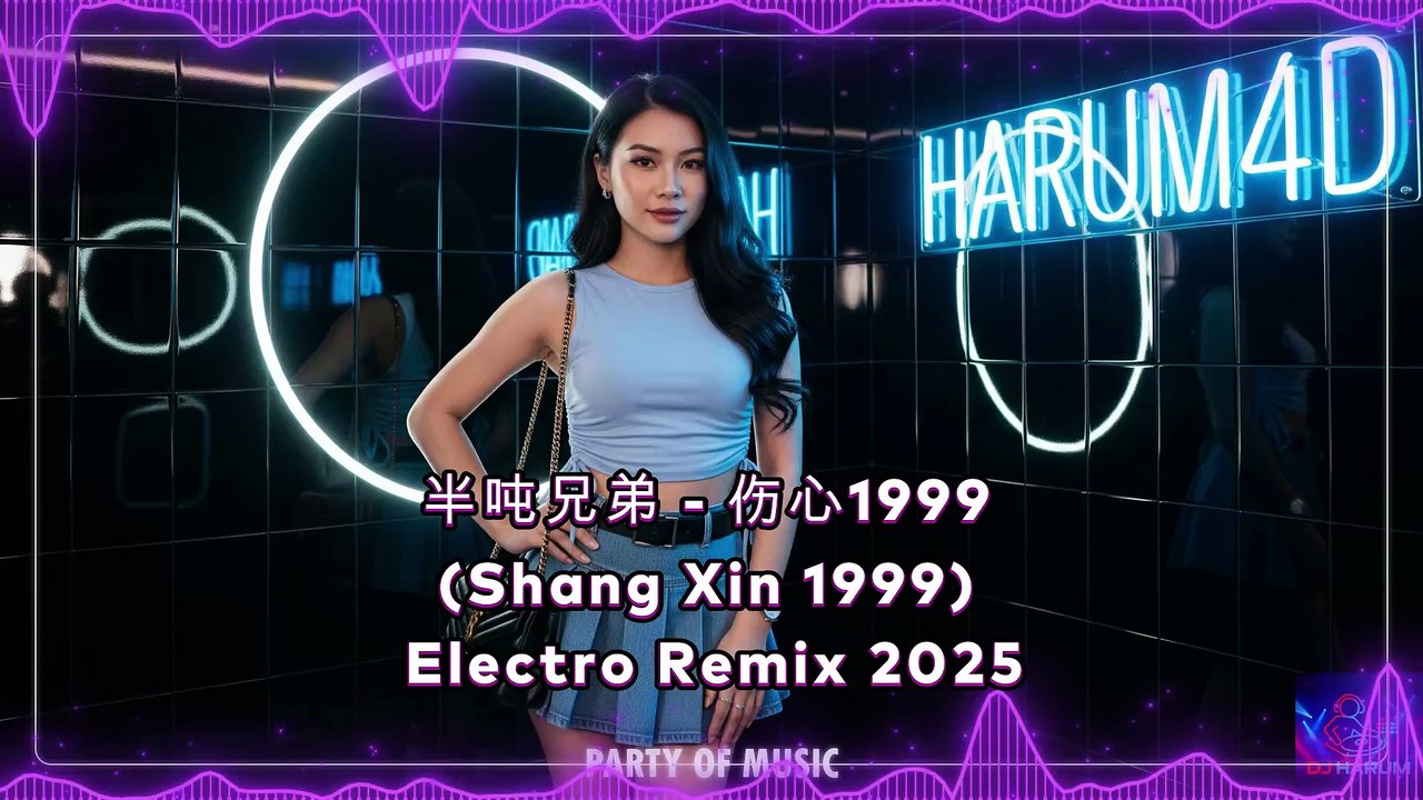 半吨兄弟 - 伤心1999 | Shang Xin 1999 | Electro Remix 2025 | Harum4d