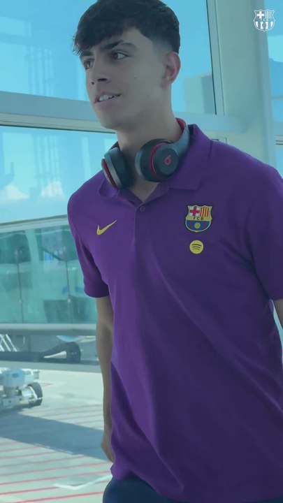 La LLEGADA de los JUGADORES del BARÇA a SEOUL: LOCURA COREANA
