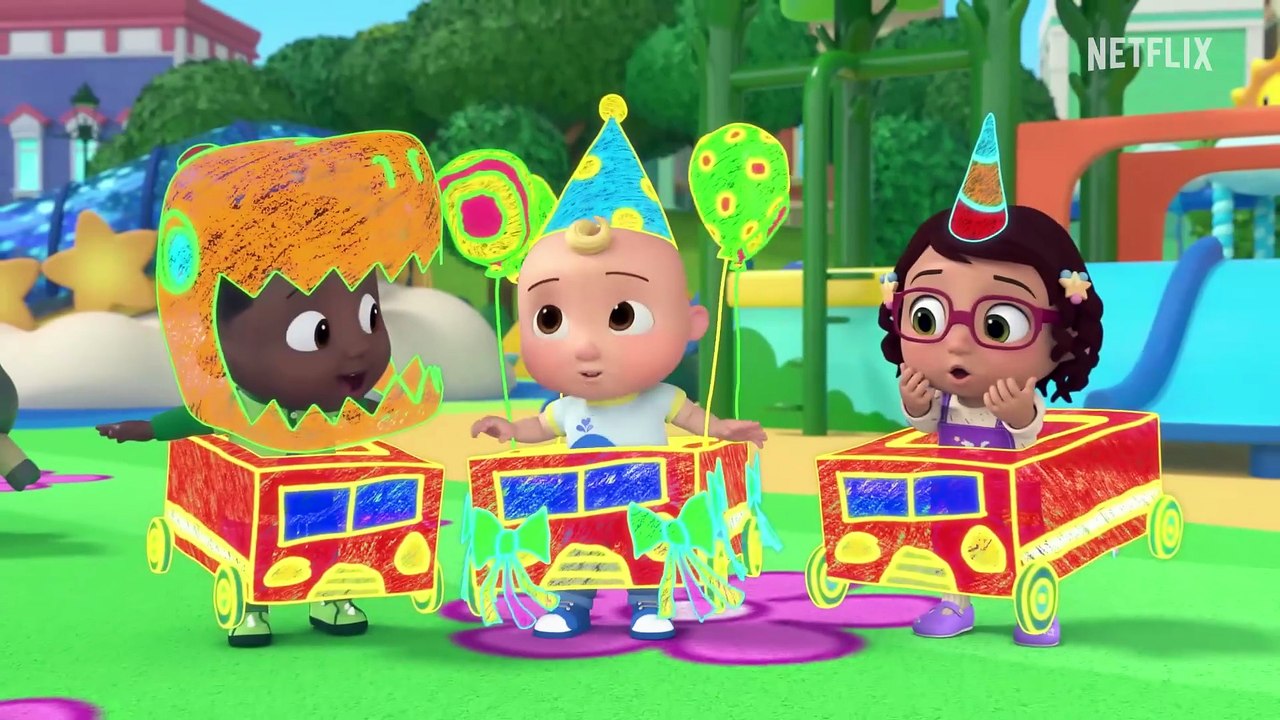 JJ's Mystery Wheel of Imagination Time! 💫 CoComelon Lane _ Netflix Jr