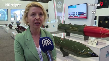 GAZAP ve HAYALET uçak bombaları ilk kez IDEF 2025'te sergilendi