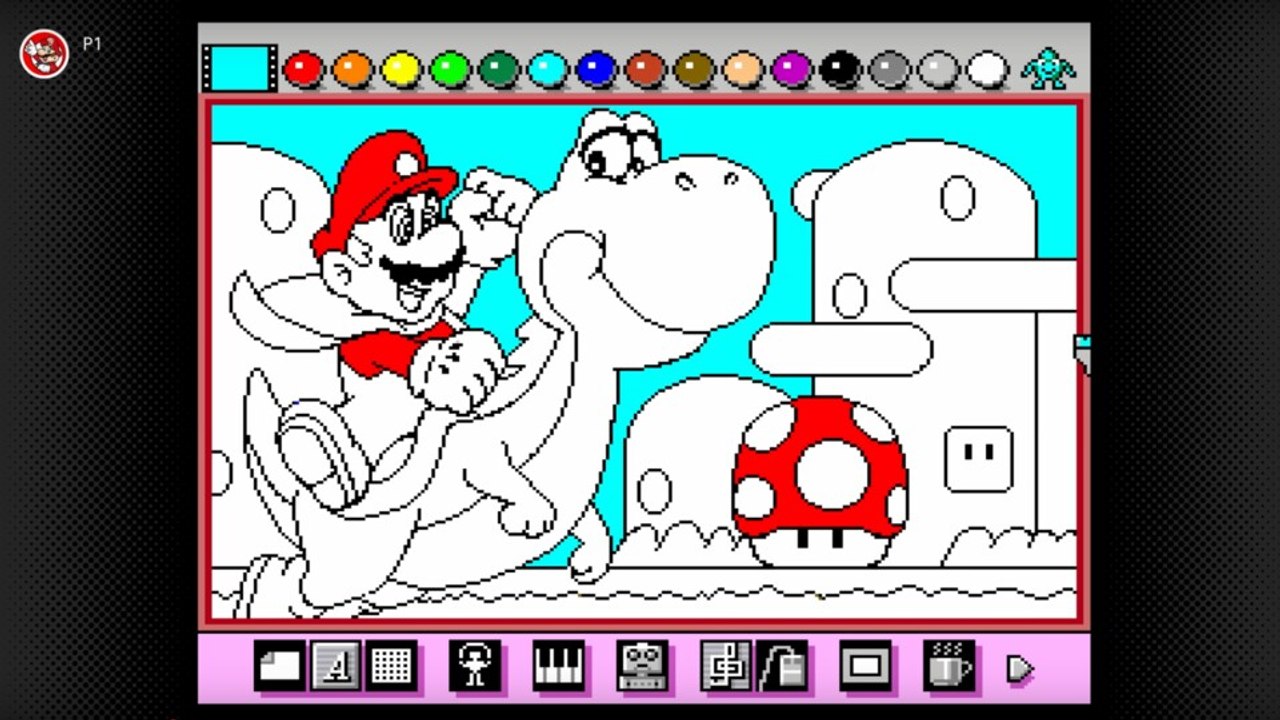 Mario Paint gibt's jetzt mit Nintendo Switch Online