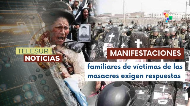 Manifestaciones en Perú en contra de la Pdta. Dina Boluarte