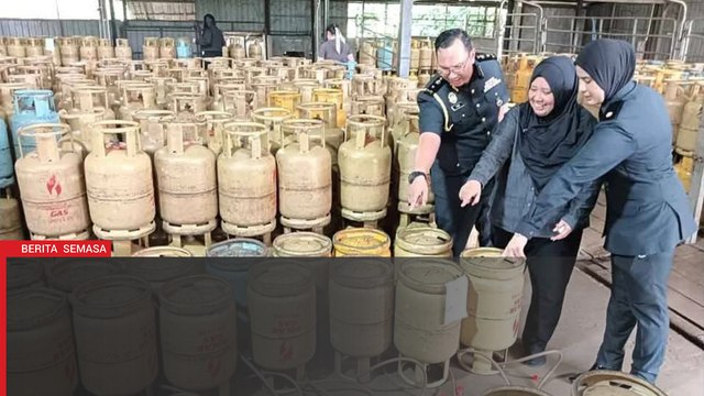 Berselindung di sebalik premis industri, sindiket sorok LPG tumpas