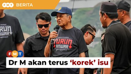 Dr M akan terus ‘korek’ pelbagai isu untuk turunkan Anwar, dakwa Puad