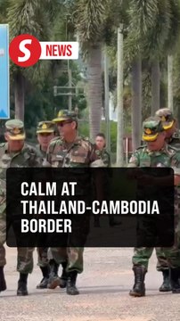 Thailand-Cambodia border calm as military commanders hold talks