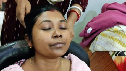 Indian Style Face Scrub & Massage ASMR – Exfoliation & Skin Pampering