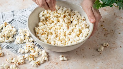 Palomitas en el microondas