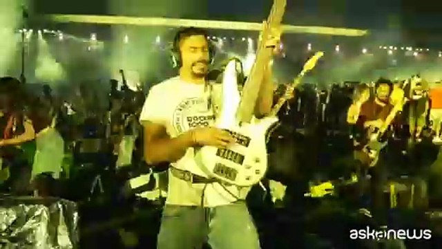 Diodato, Francesca Michielin, Piero Pelù e gli altri sul palco del Rockin' 1000 - 10 Years Celebration