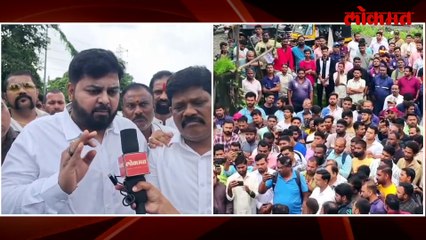 " ती "कंपनी अन्  हजारो कामगार ...ठाकरे गटाचे