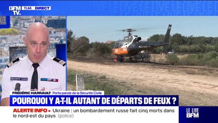 Barbecues, travaux, véhicules thermiques, mégots... Le porte-parole de la Sécurité Civil alerte sur les causes des départs de feux