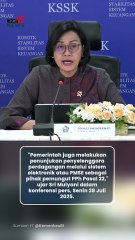 Sri Mulyani Tegaskan Penarikan PPh oleh Marketplace Bukan Aturan Baru