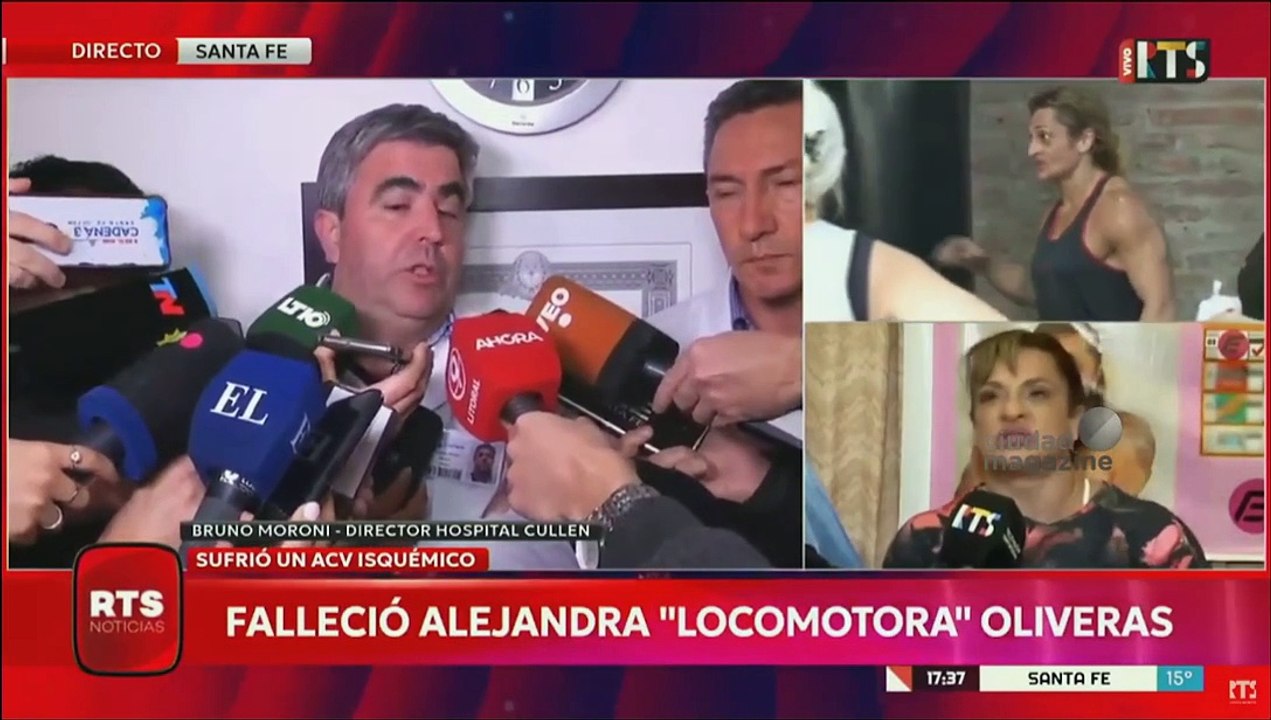 Dr. Bruno Moroni sobre la muerte de Alejandra Locomotora Oliveras