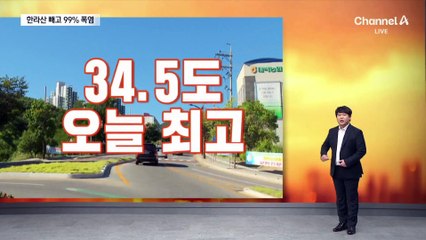 태백마저 삼킨 폭염…남은 건 한라산뿐