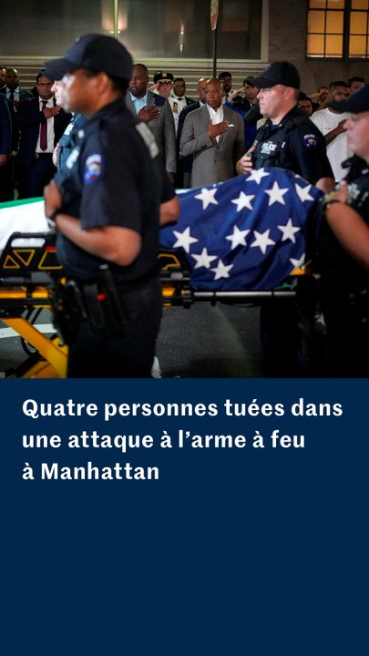New York : un homme armé d’un fusil d’assaut tue quatre personnes à Manhattan