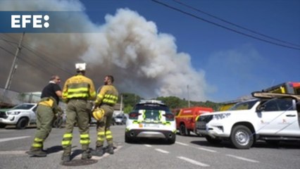 Fallece un bombero forestal en un accidente cuando se dirigía al incendio de Ávila (España)
